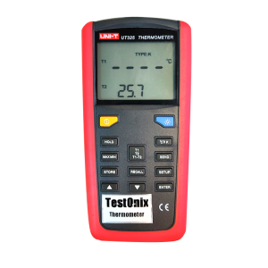 Two channel thermometer